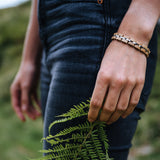 Waidzeit wooden jewellery whisky barrel lady bracelet woodlove sustainable design