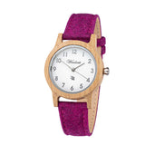 Barrique Alpine Women white with pink Merino wool strap