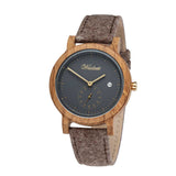 Barrique Alpine Men anthracite with loden strap