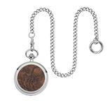 Franz Joseph Skeleton pocket watch silver