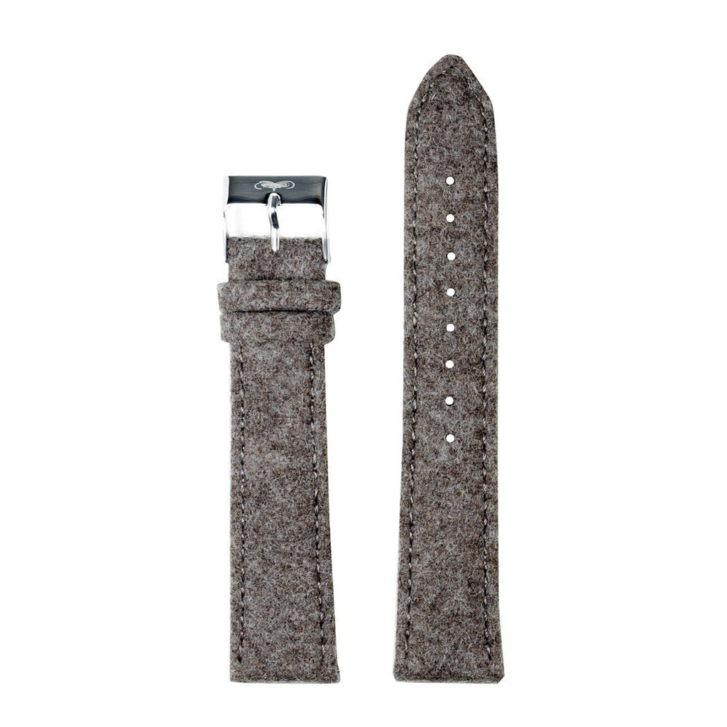 Barrique Alpine Men anthracite with loden strap