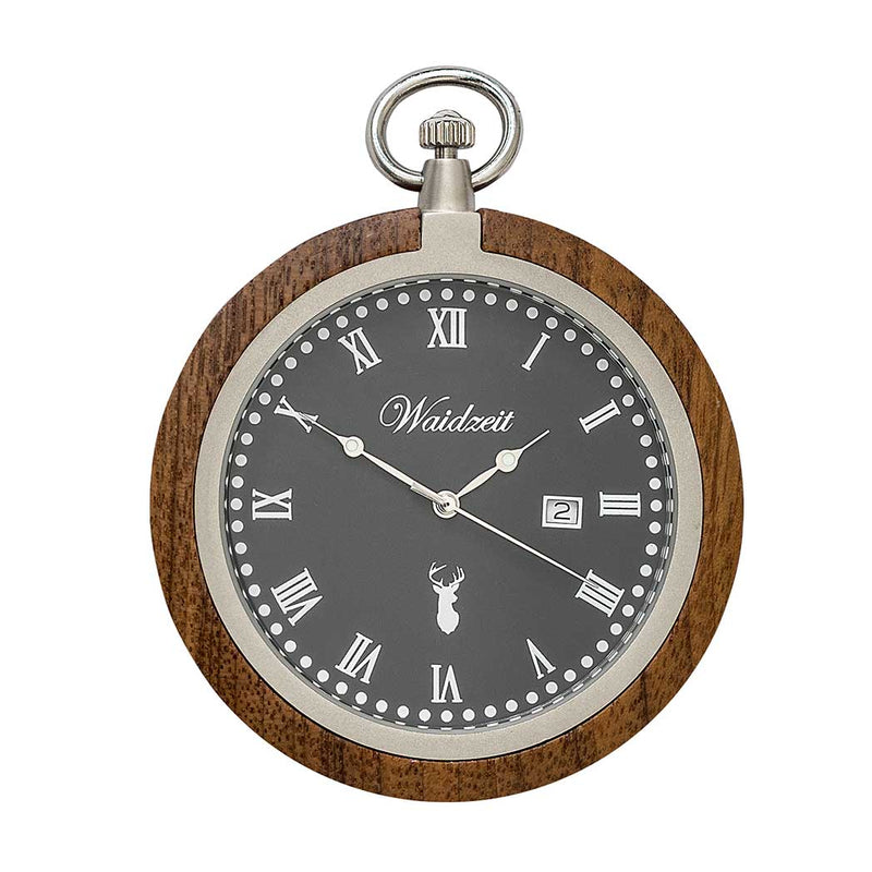 Walnut Antique Pocket Watch