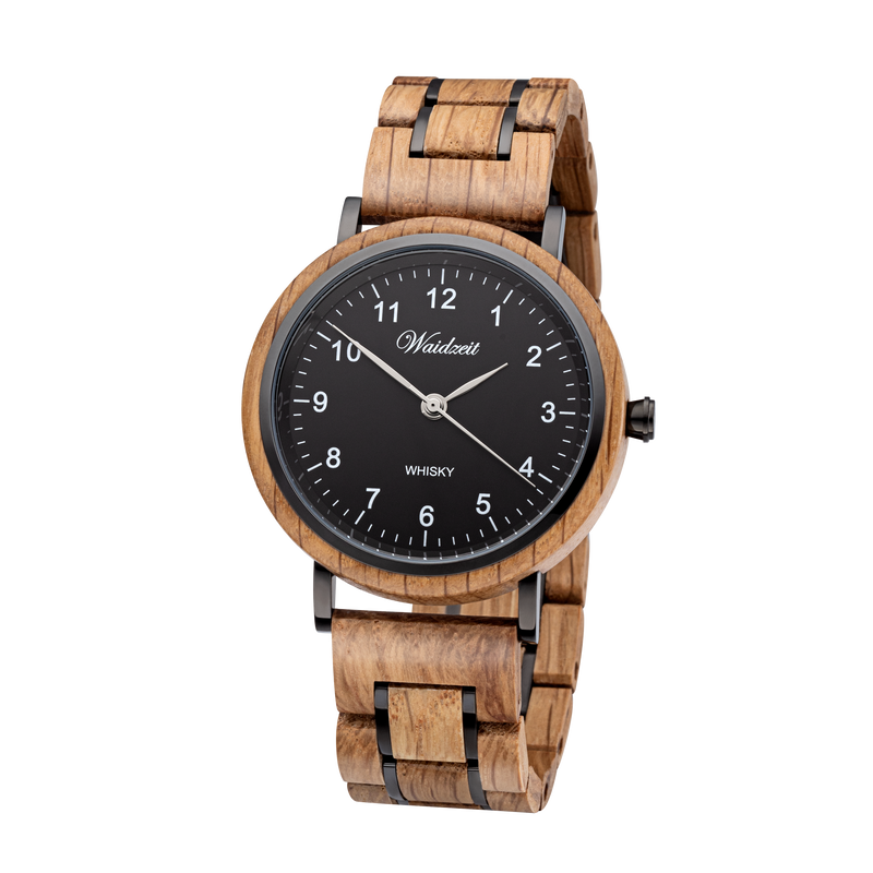 Whisky Black Wooden Men