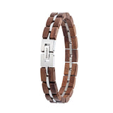 Element bracelet walnut unisex