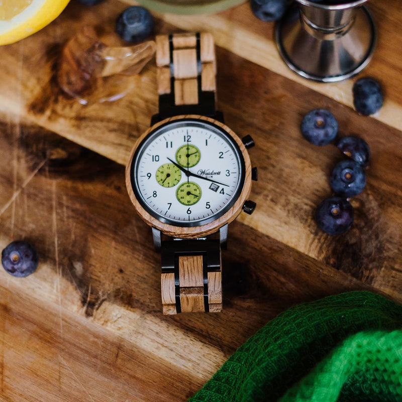 Chronograph GIN White Cucumber Gentlemen watch