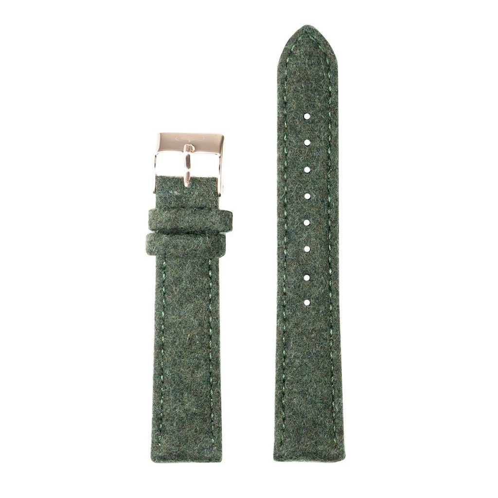 Barrique Alpine Women white with grey Merino wool strap