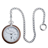Walnut Pocket Watch
