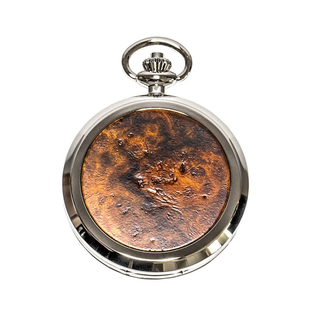 Franz Joseph Skeleton pocket watch silver