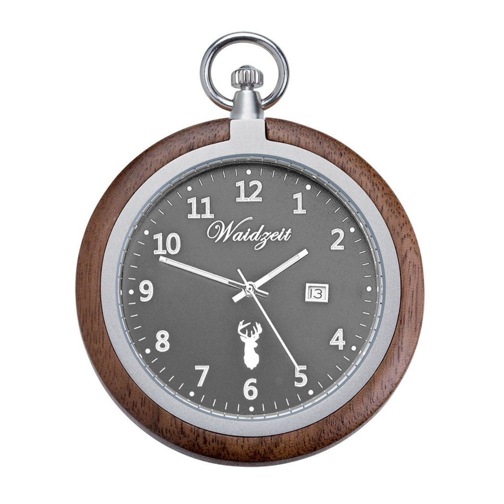Walnut Timeless Pocket Watch
