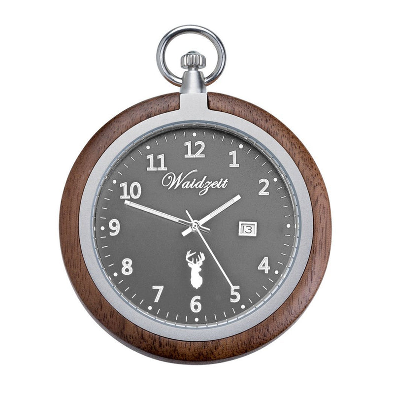 Walnut Timeless Pocket Watch