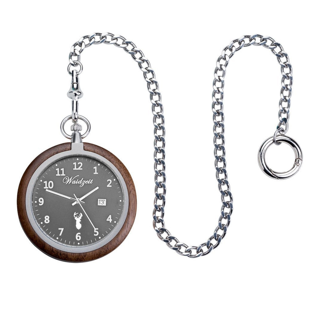Walnut Timeless Pocket Watch