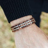 Element Bracelet Men Walnut