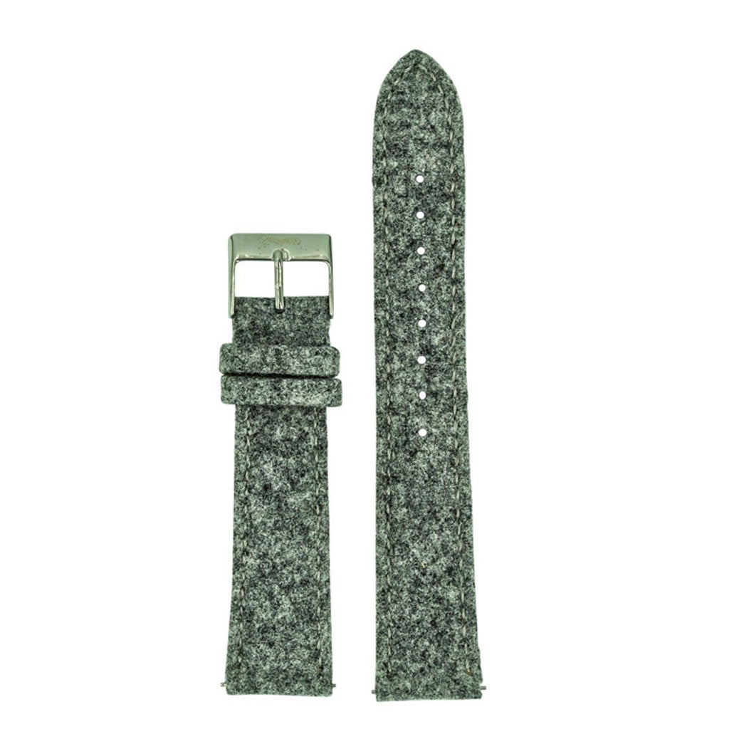 Barrique Alpine Men anthracite with loden strap