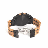 Chronograph Beer wooden strap Men