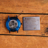 Seute Deern Automatic watch royal blue