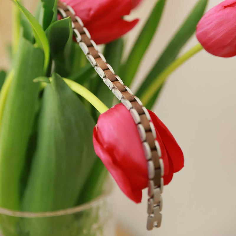 Element Bracelet Women Walnut