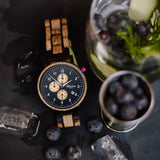 Chronograph GIN Black Berry Gentlemen watch