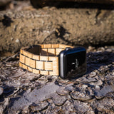 Smartwatch strap - Barrique Wine Barrel suitable for Apple watch