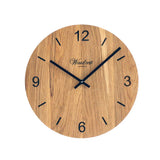 Wall Clock Tempus Oak