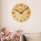 Wall clock Tempus arolla pine